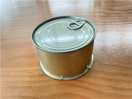 قوطی حلبی فلزی گرد